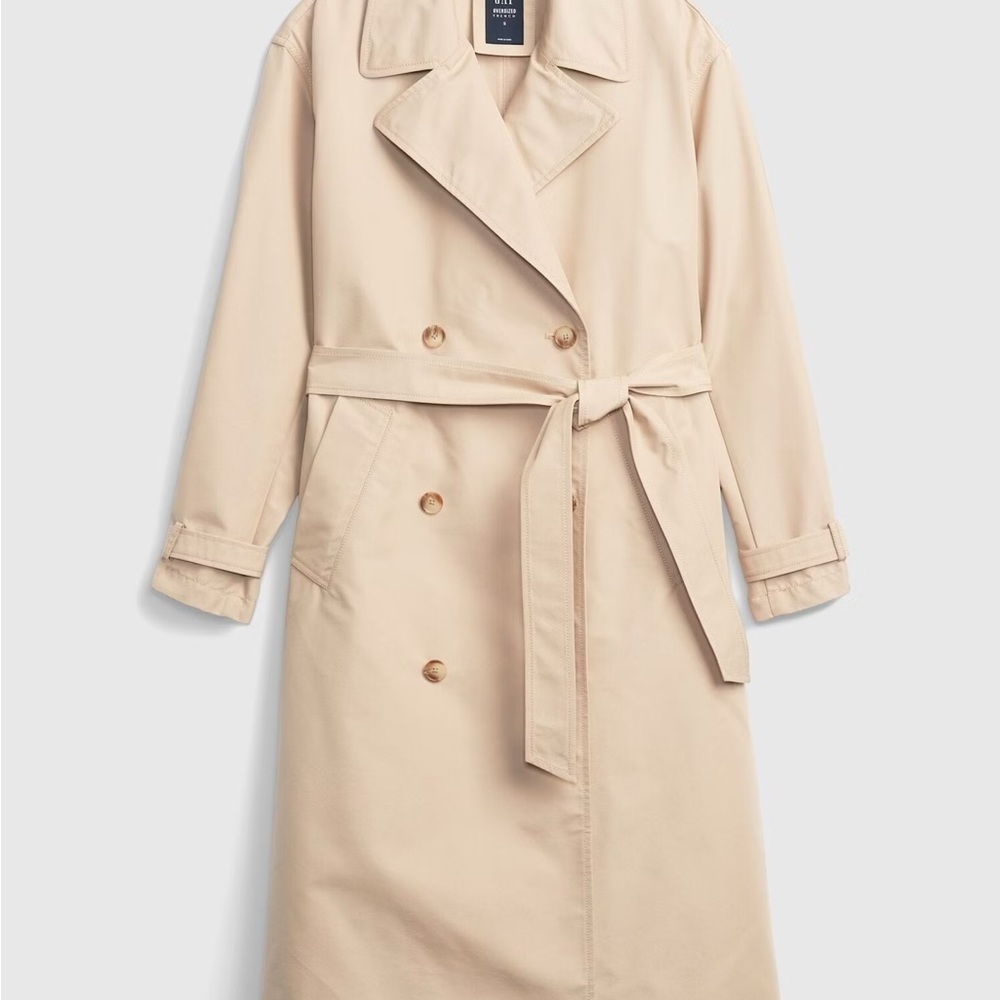 Gap Women’s Oversized Trench Coat • Size L